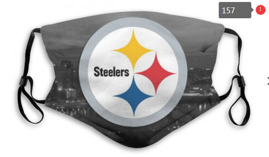 NFL Pittsburgh Steelers #13 Dust mask with filter->nfl dust mask->Sports Accessory